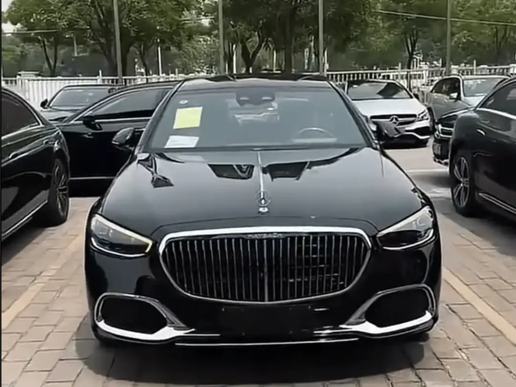 Black Mercedes S Class by Apex Limo San Francisco
