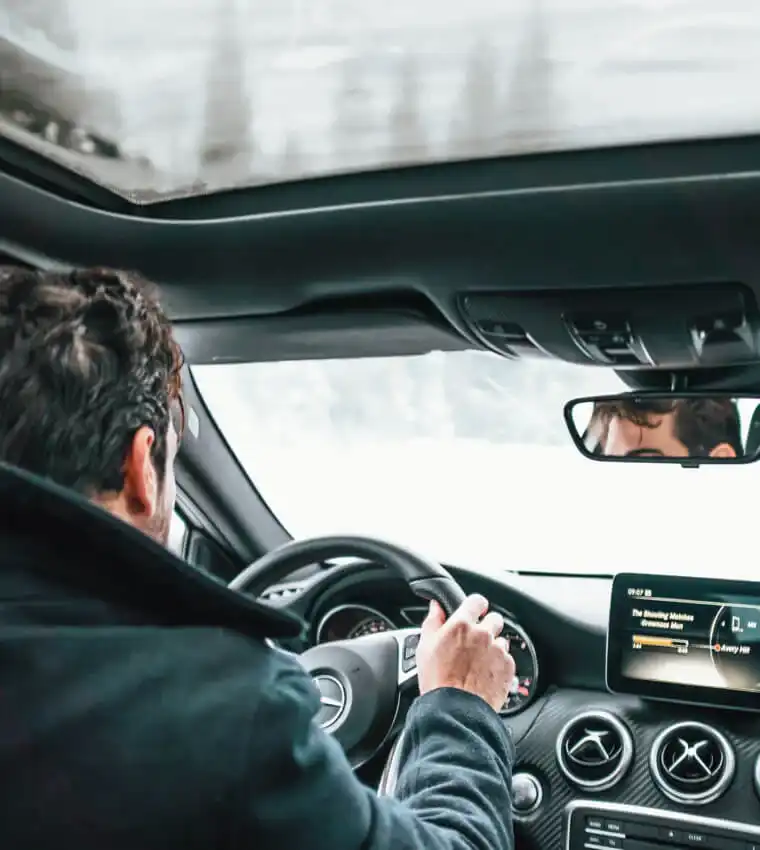 Professional chauffeur driving a luxury vehicle — San Francisco Limousine Services
