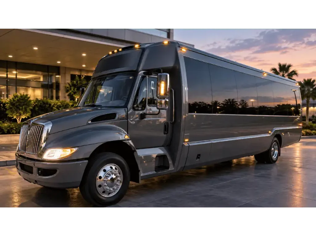 40 Passenger Party Bus by Apex Limo San Francisco
